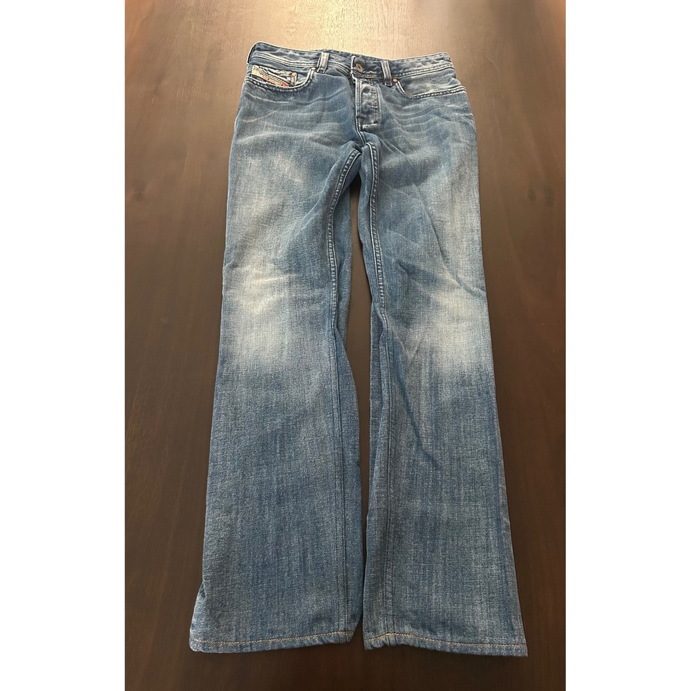 Diesel Zathan 008AT Bootcut Jeans Medium Wash Blue Denim W29 L32